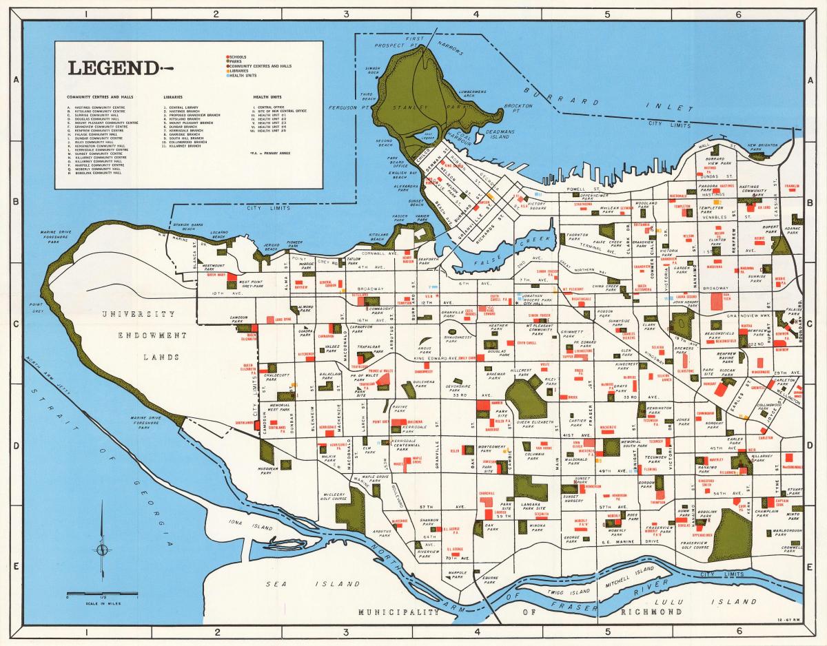 Карта спільноти Ванкувера 