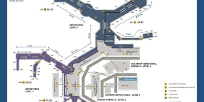 Термінал Ванкувер карта