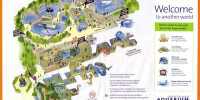 Карта ванкуверский акваріум